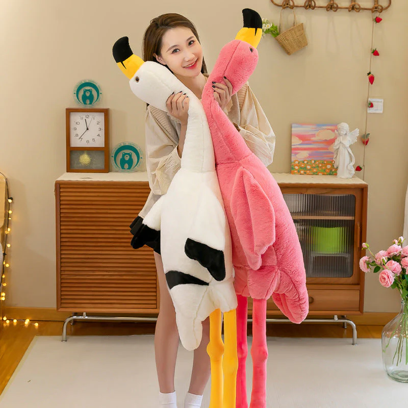 Internet Celebrity Flamingo Plush Toy - Image 2