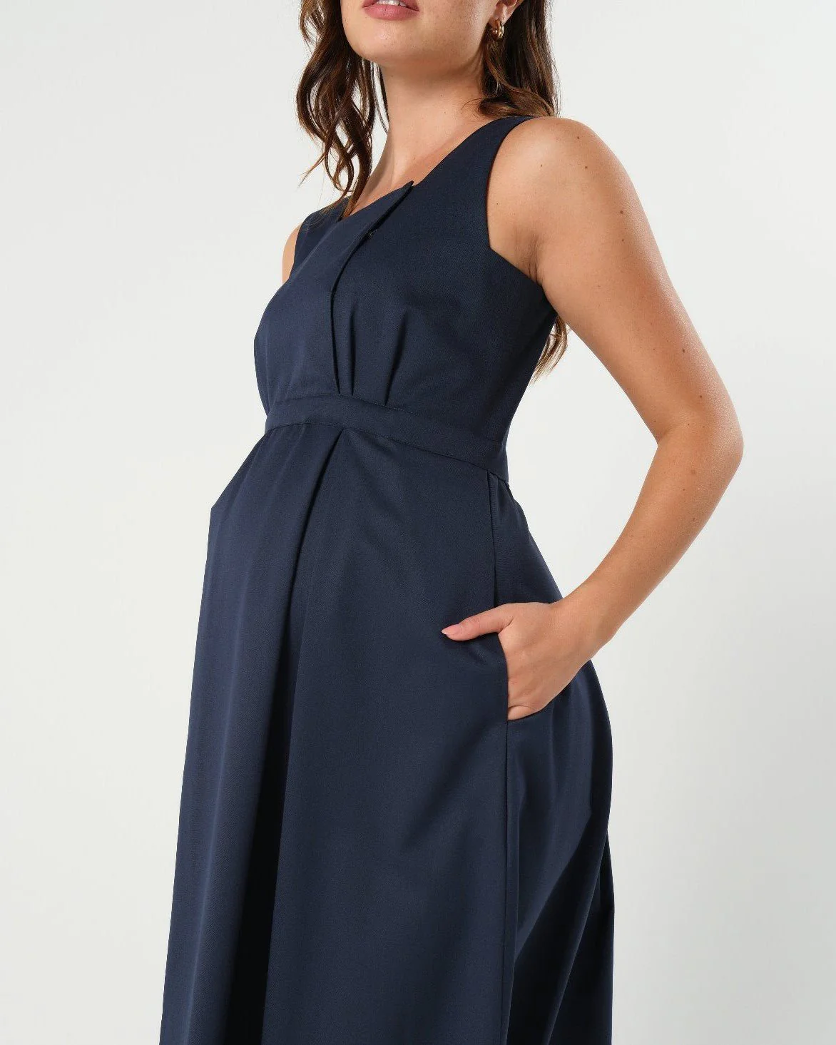 INTO THE BLUE Empire Maternity & Nursing Dress (Regular & Petite) - Image 6