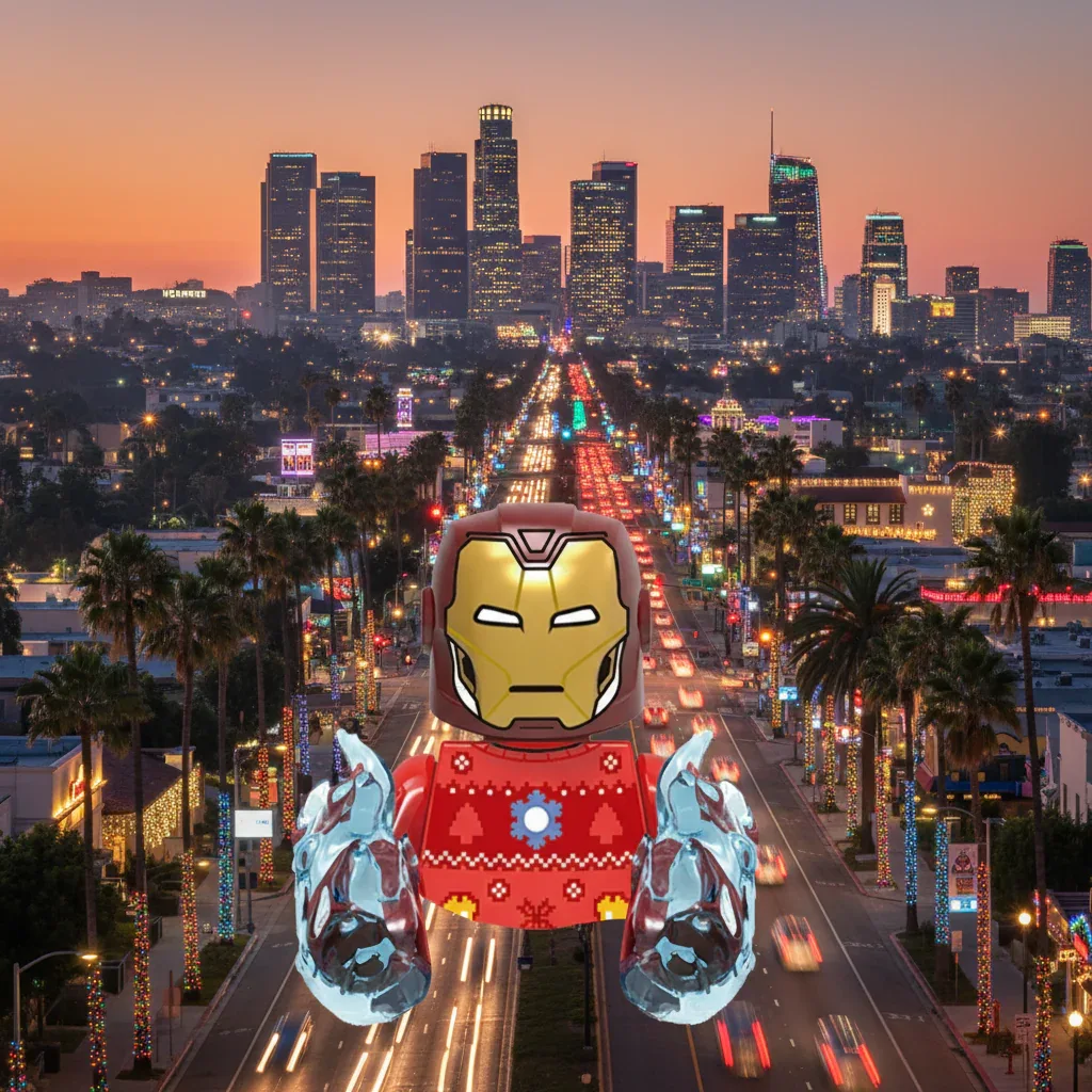 Iron Man Holiday Minifigure - Image 3