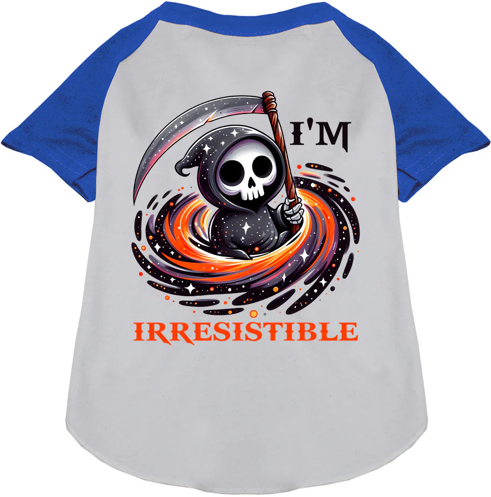 Irresistible Death Pet Raglan Shirt - Image 4