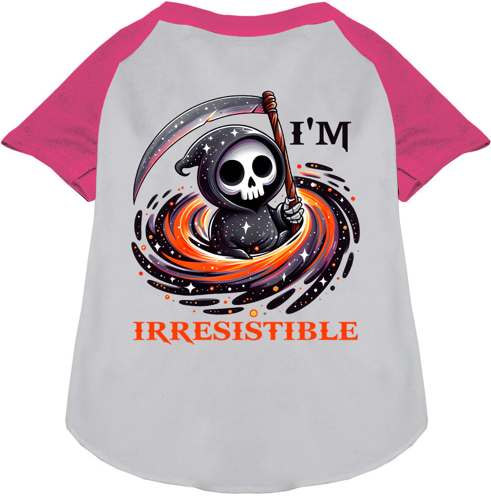 Irresistible Death Pet Raglan Shirt - Image 5