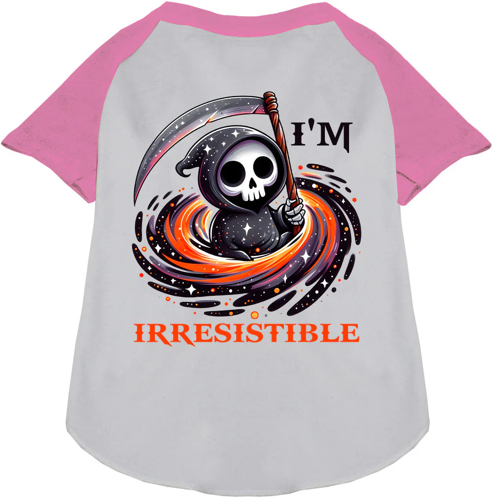 Irresistible Death Pet Raglan Shirt - Image 6