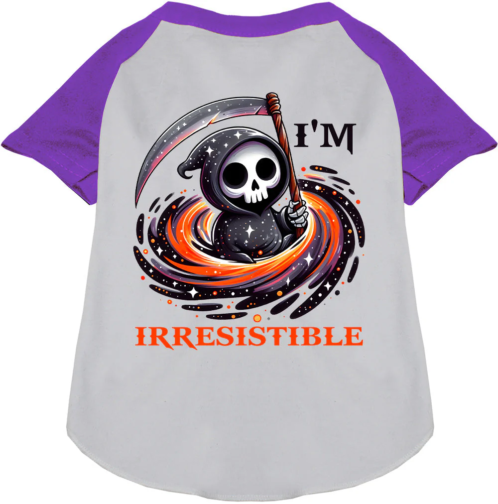 Irresistible Death Pet Raglan Shirt - Image 7