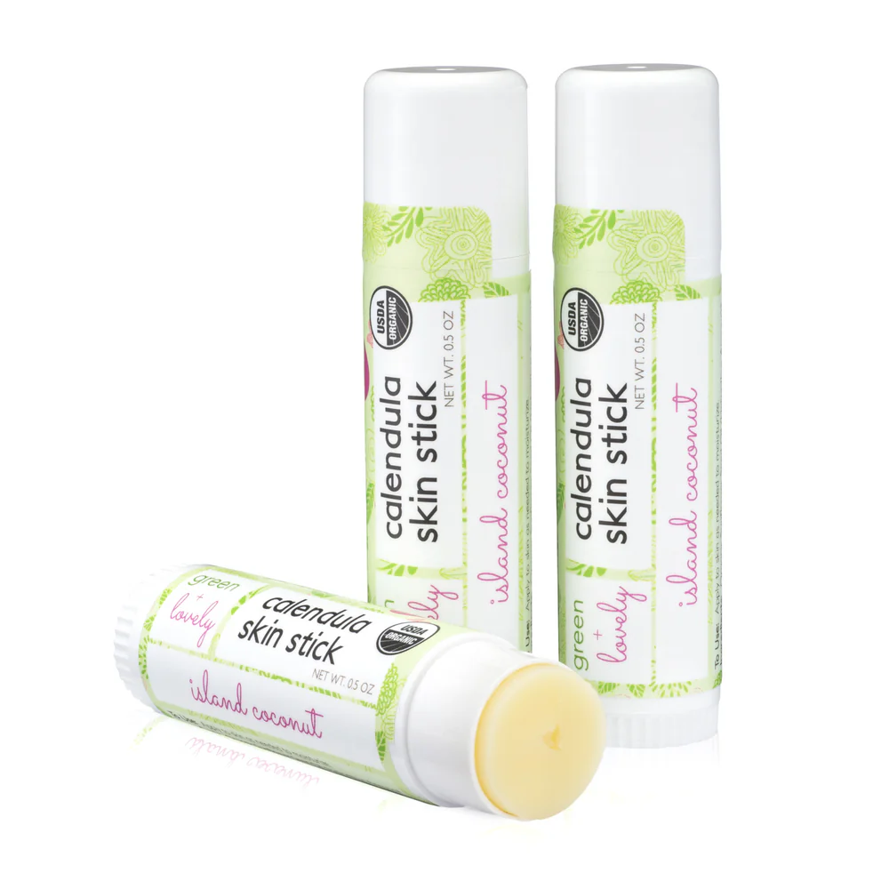 Island Coconut Skin Stick - Organic Moisture Stick - Travel Size - Image 4