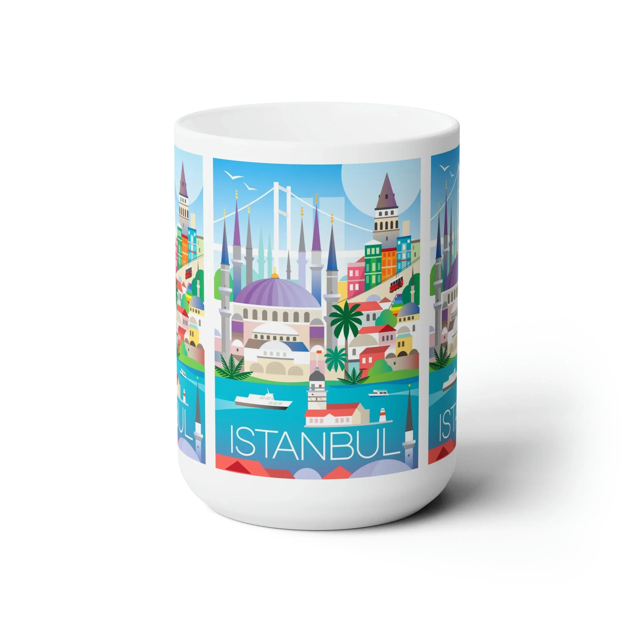 Istanbul Ceramic Mug 11oz or 15oz - Image 2