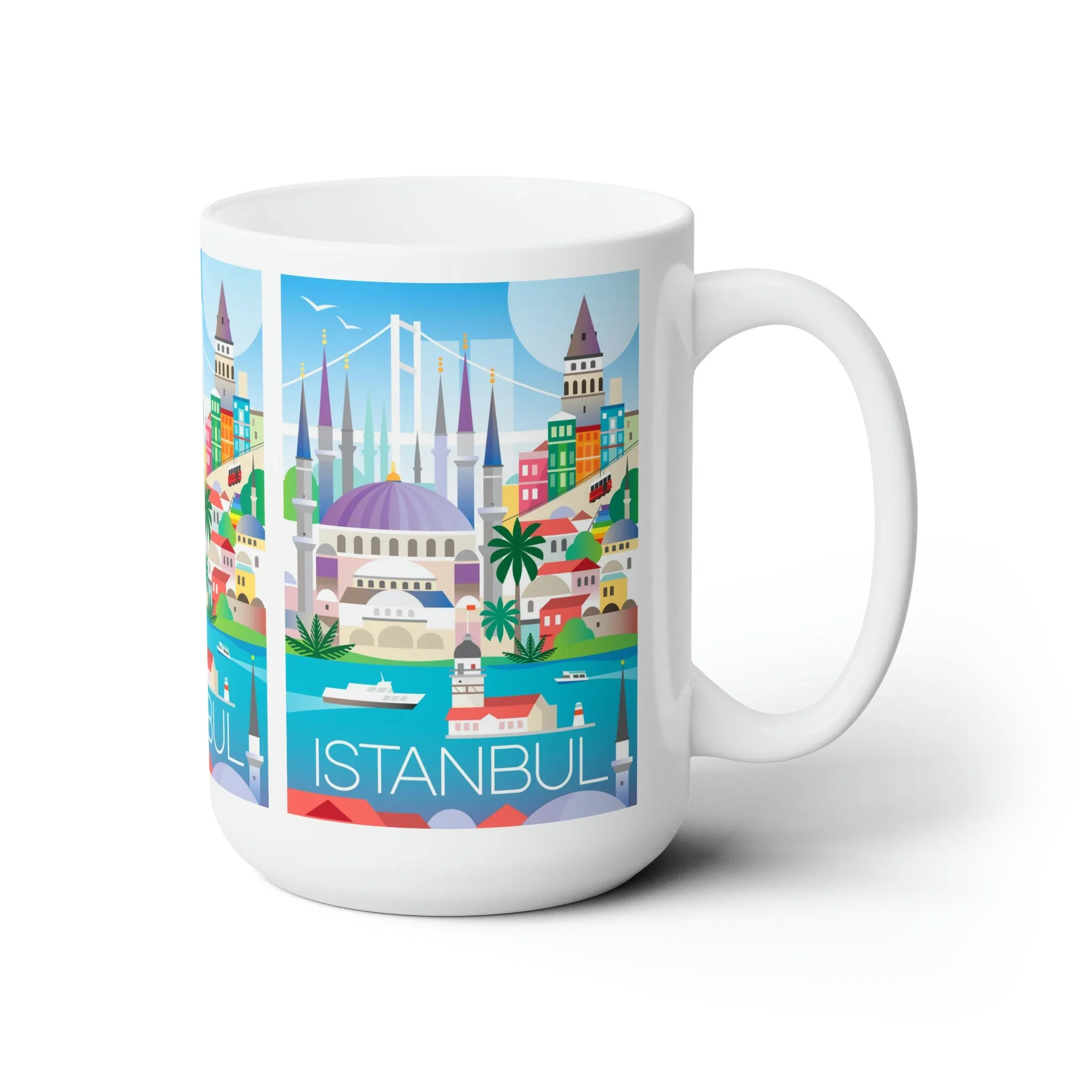 Istanbul Ceramic Mug 11oz or 15oz - Image 3