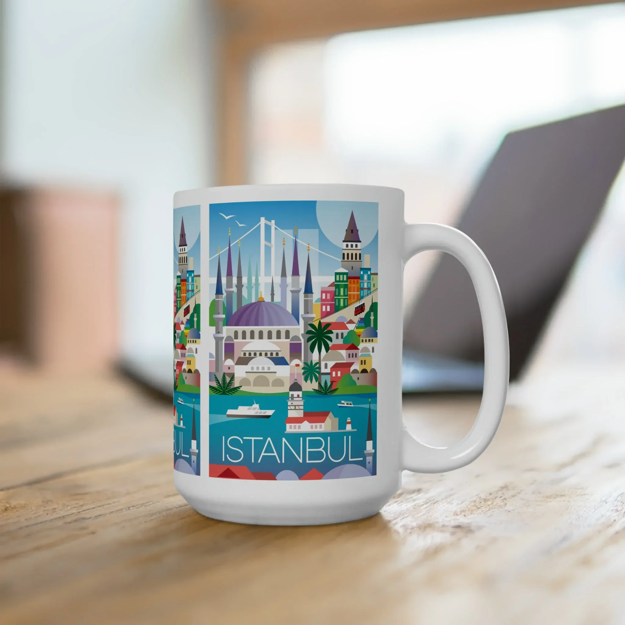 Istanbul Ceramic Mug 11oz or 15oz - Image 4