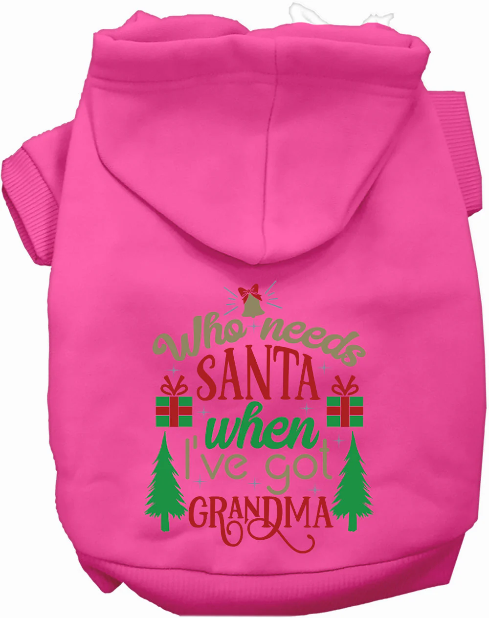 I've Got Grandma! Christmas Pet Hoodie - Image 5