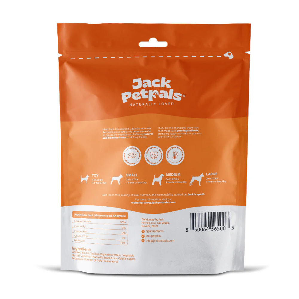 Jack PetPals Handcrafted Jerky Chicken Breast Dog Treats (12oz) - Image 5