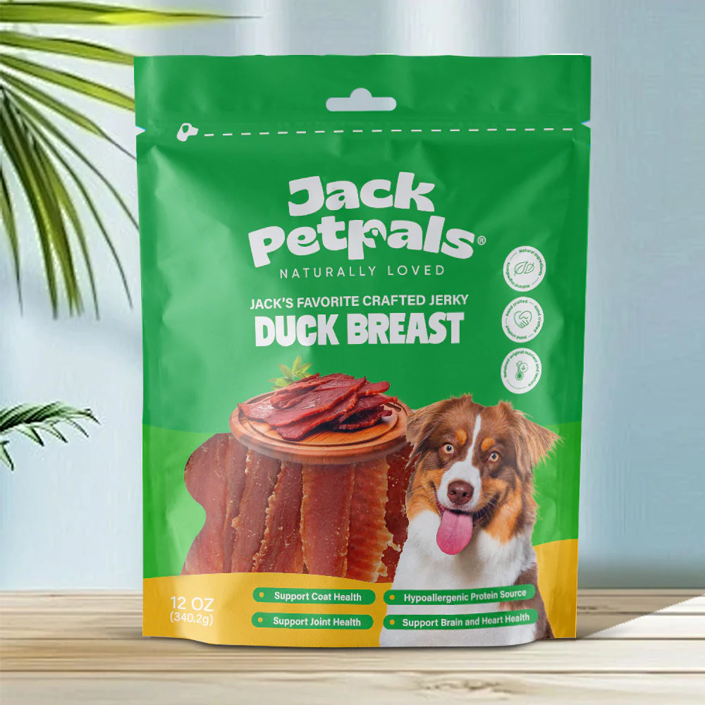 Jack PetPals Handcrafted Jerky Duck Breast Dog Treats (12oz) - Image 2