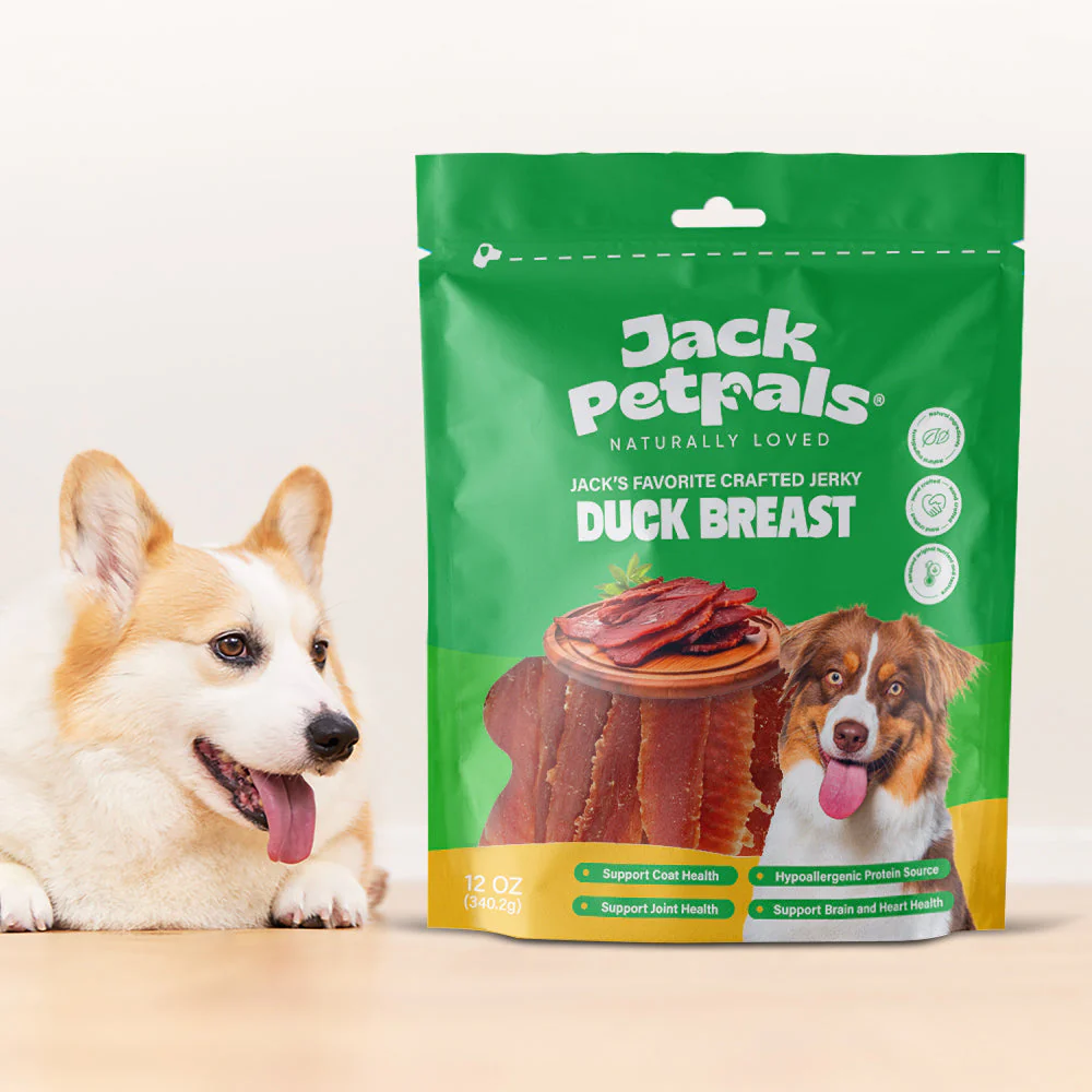 Jack PetPals Handcrafted Jerky Duck Breast Dog Treats (12oz) - Image 3