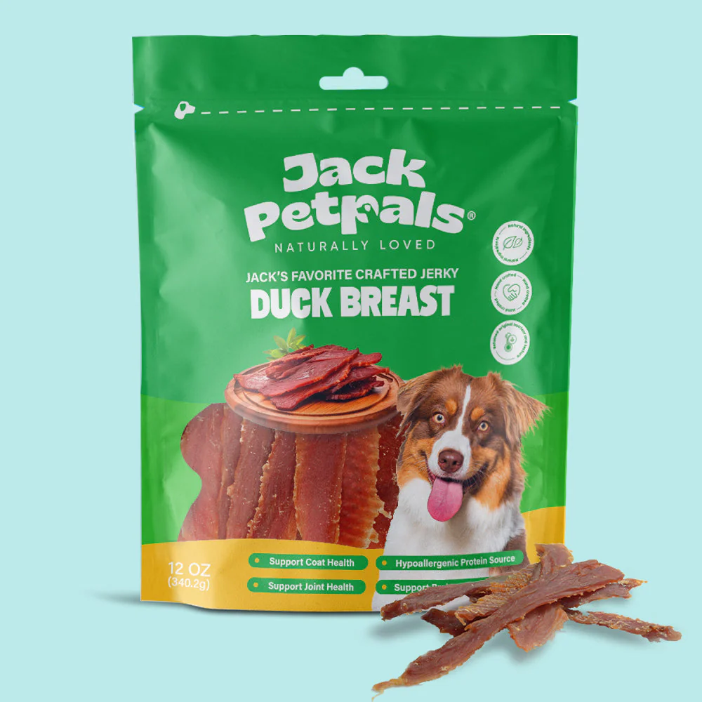 Jack PetPals Handcrafted Jerky Duck Breast Dog Treats (12oz) - Image 4