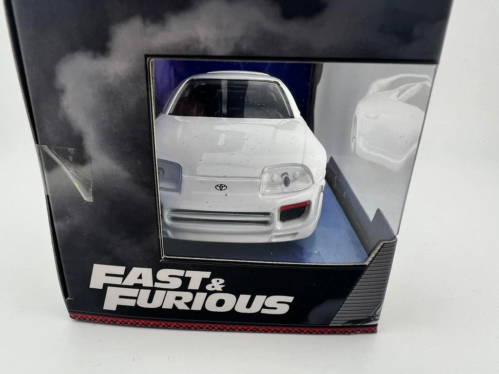 Jada Fast & Furious Brian’s Toyota Supra 1:32 White - Image 2