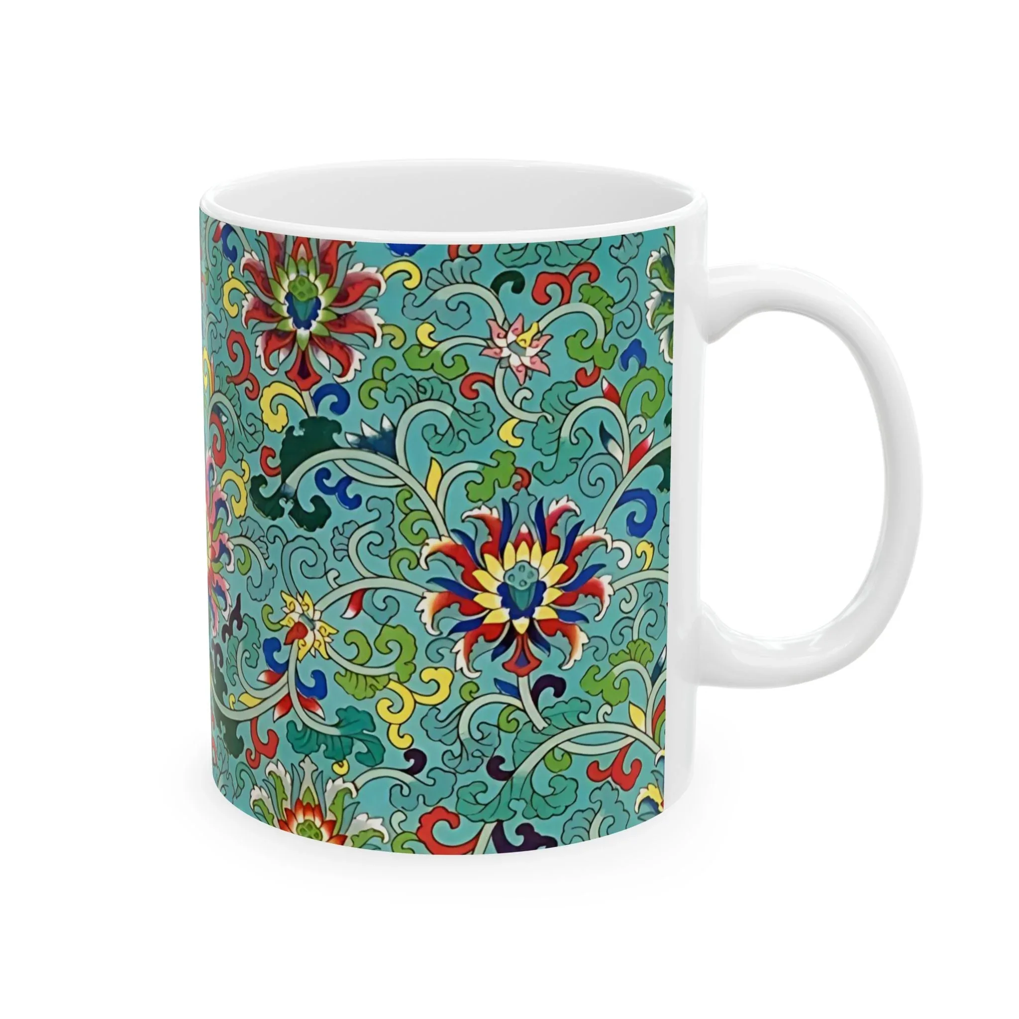 Jaipur Ceramic Mug, 11oz - Image 4