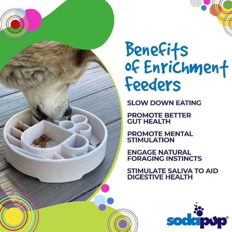 Java eBowl Deep Slow Feeder Dog Bowl for Enrichment | USA Made - Image 3