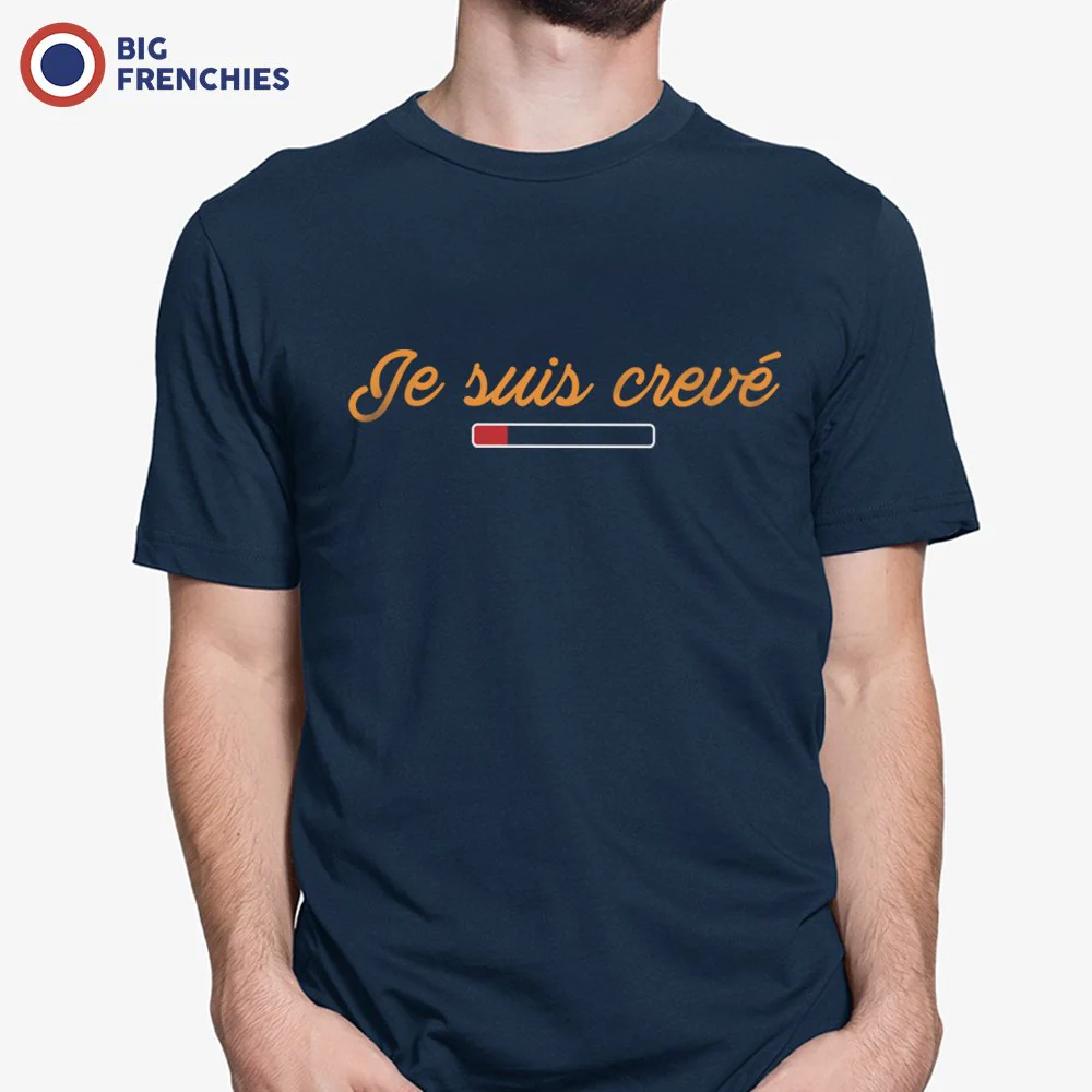 Je Suis Crevé Men's Organic Cotton Tee - Image 2