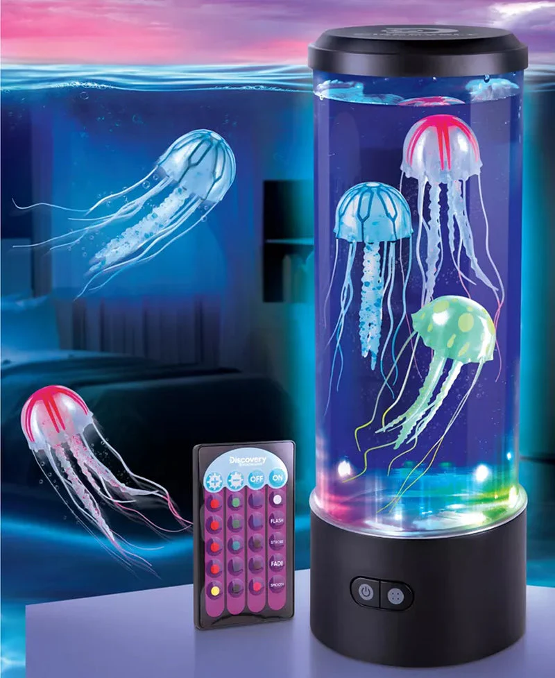 Jellyfish Aquarium Lamp Set with 16 Light Effects - Image 2