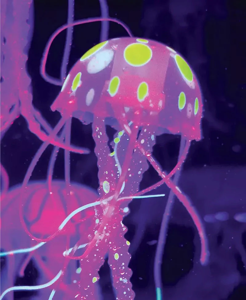 Jellyfish Aquarium Lamp Set with 16 Light Effects - Image 3
