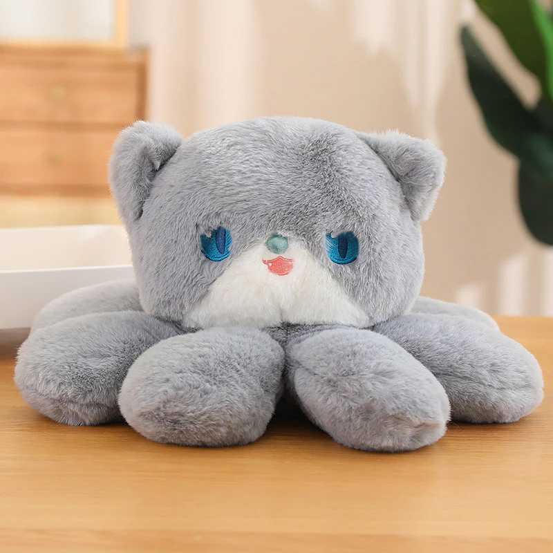 Jellyfish Cat Doll Cute Octopus Kitten Plush Toy - Image 7
