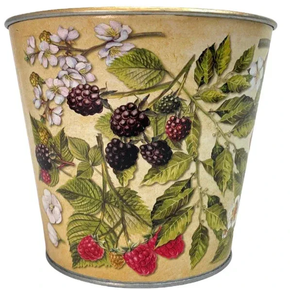 Jenny's Small Berry Gift Tin Basket - Gourmet Snacks in Reusable Berry Tin - Image 4