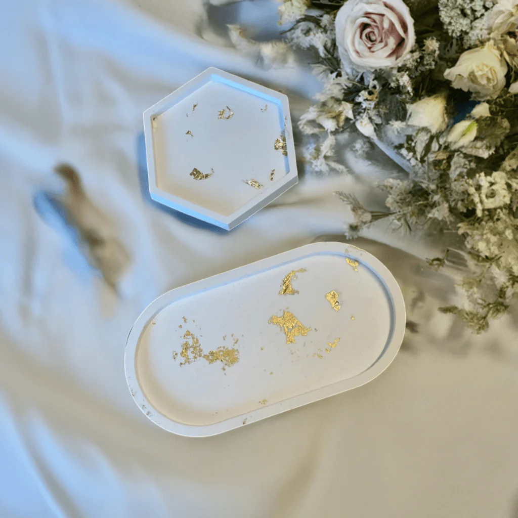 Jesmonite Tray | Handmade Minimalist Décor - Image 8