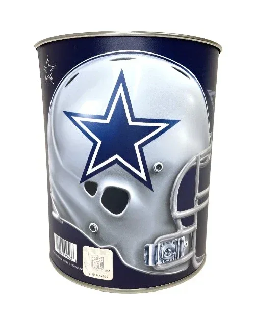 JGB Sports - Dallas Cowboys Gift Tin Basket - Made In America - Image 2