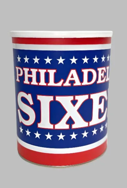 JGB Sports - Philadelphia 76ers Gift Tin Basket- Made In America - Image 2