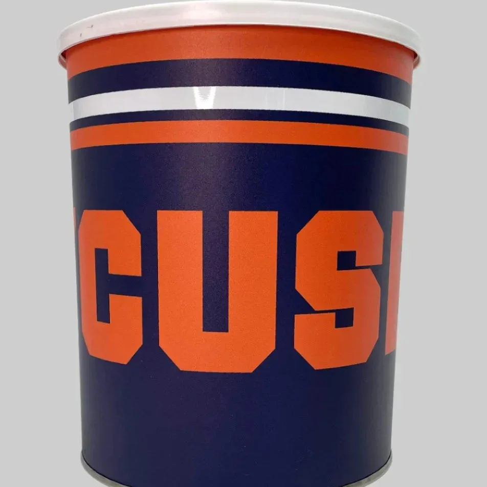JGB Sports - Syracuse Orange Gift Tin Basket - Made In America - Image 2