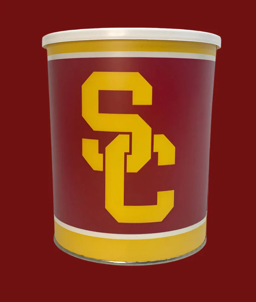 JGB Sports - University Of Southern California Gift Tin Basket - Made In America - Image 2