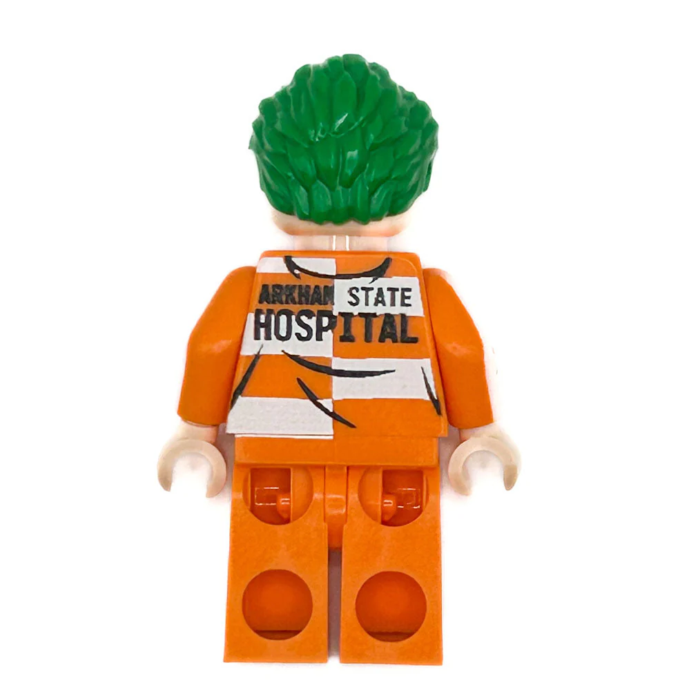 Joker (The Batman, Arkham Prison) Minifig - B3 Customs - Image 2