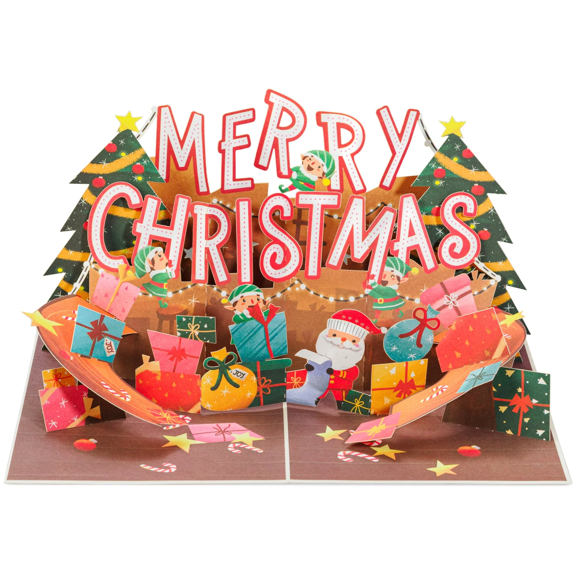Jolly Merry Christmas Pop Up Card - Image 5
