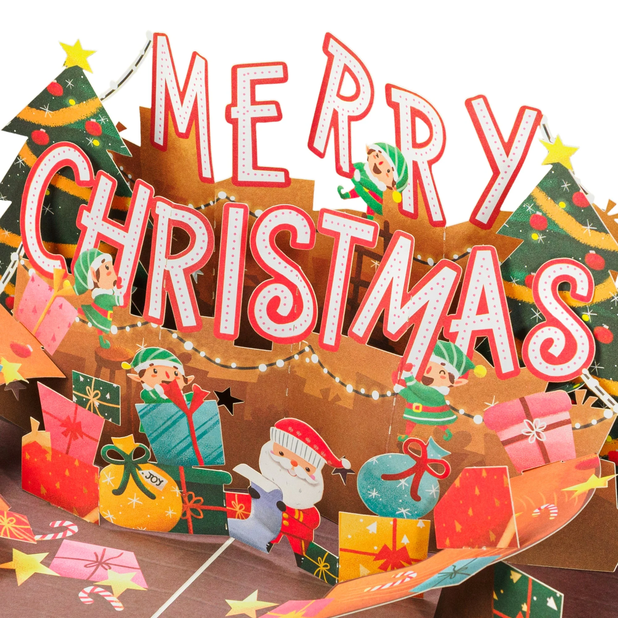 Jolly Merry Christmas Pop Up Card - Image 6