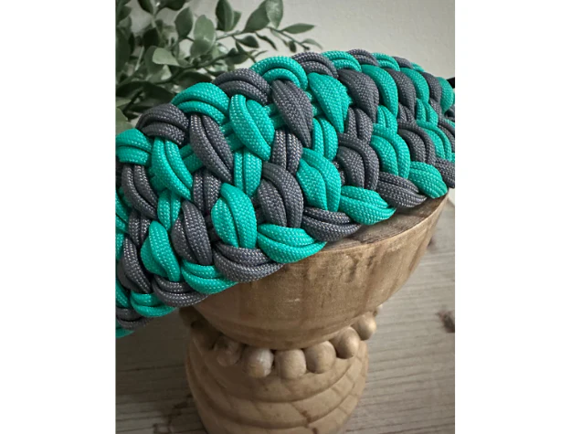 Josephine Braid Handmade Dog Collar - Customize Your Colors - Image 5