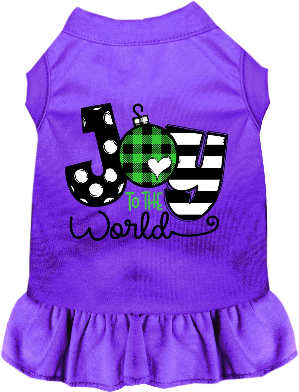 Joy to the World Christmas Pet Dress - Image 8