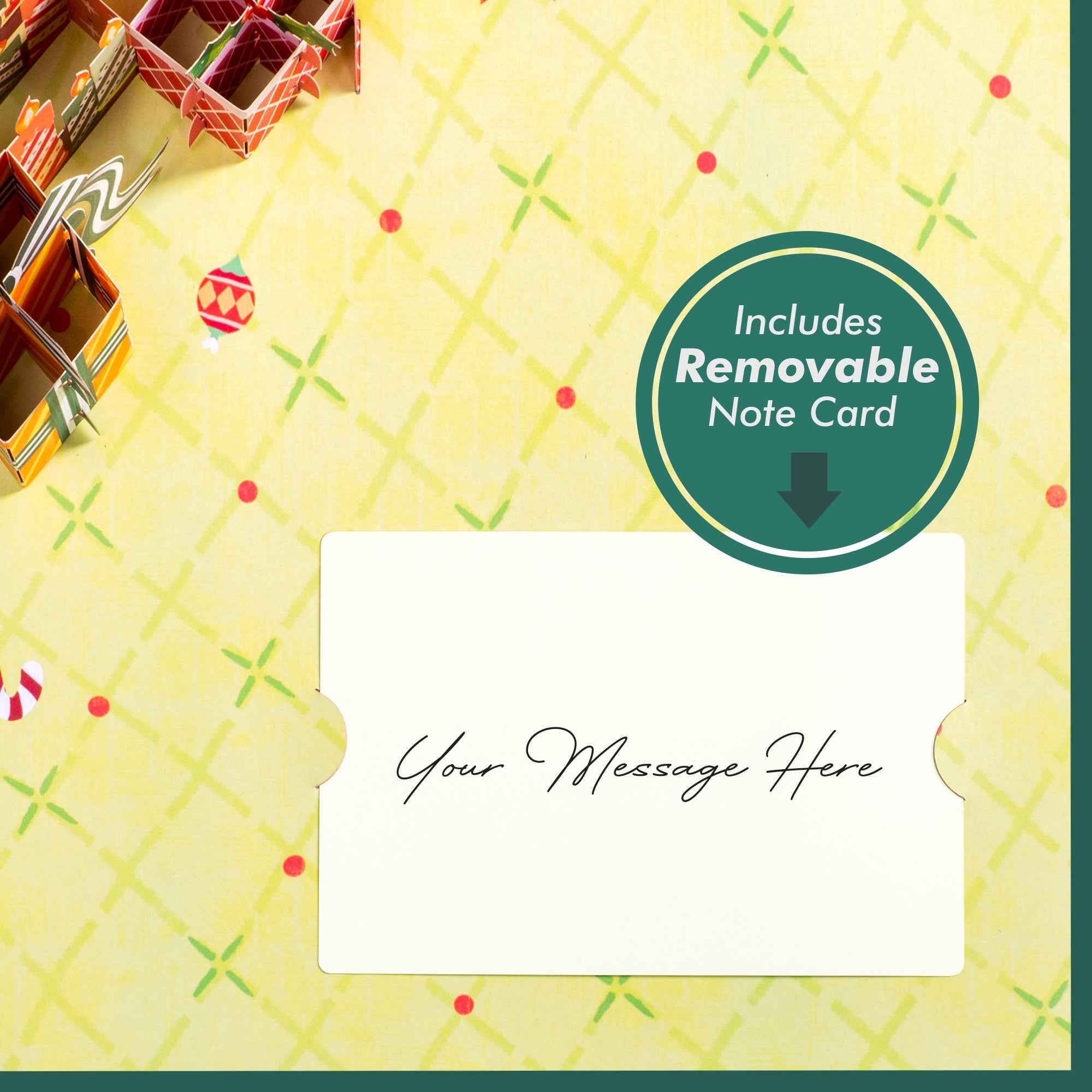 Jumbo Merry Christmas Pop Up Card - Image 11