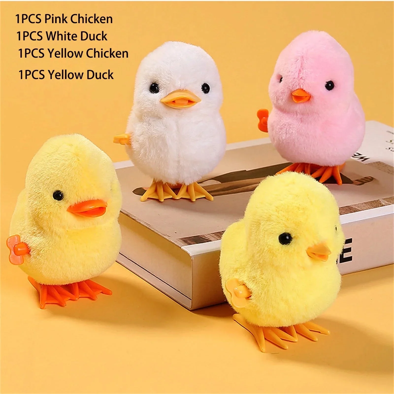 Jumping Chicken Duck Toy, Simulation Plush Jumping Duck Interactive Toy, Small Animal, Birthday Gift - Image 10