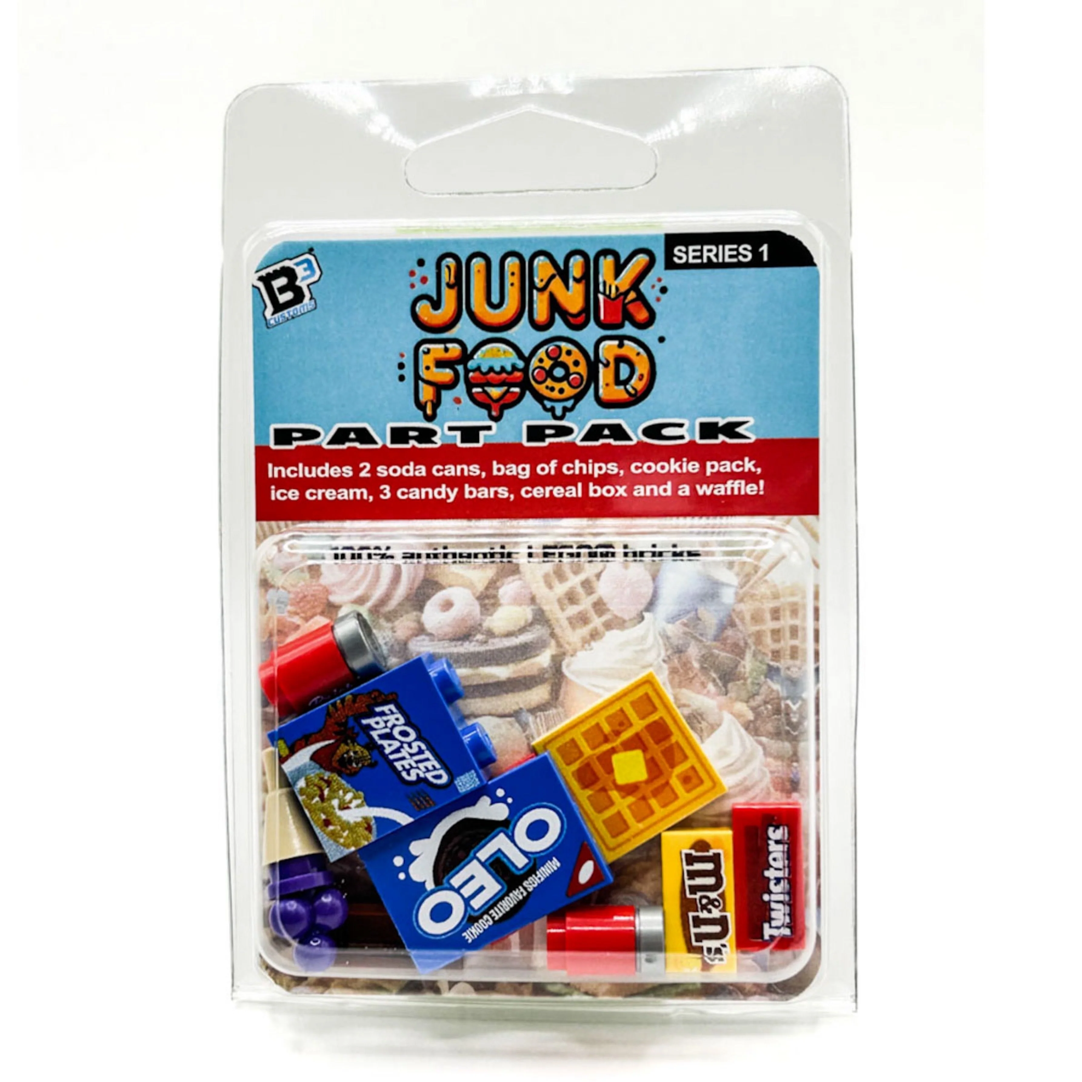 Junk Food Pack (Series 1) made from LEGO parts - B3 Customs - Image 2