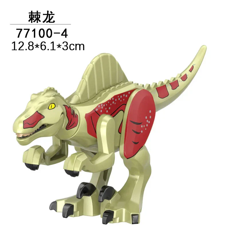 Jurassic World 3 Brutal Raptor Building Blocks Dinosaur Bricks Tyrannosaurus Indominus I-Rex Assemble Toy For Children - Image 14