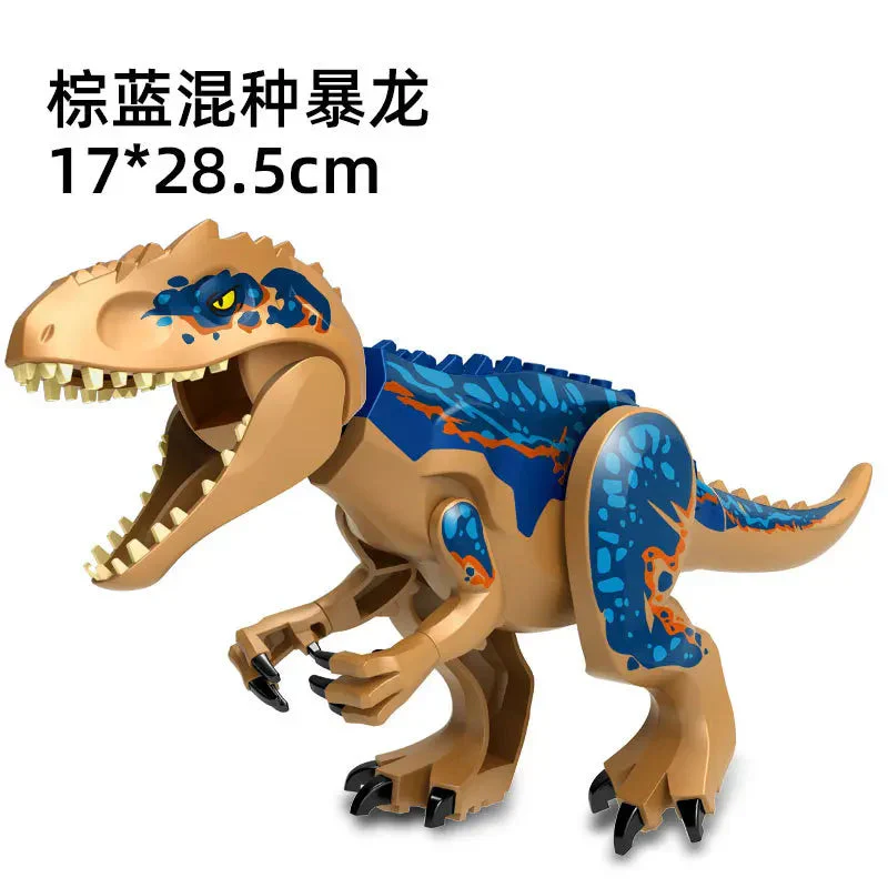 Jurassic World 3 Brutal Raptor Building Blocks Dinosaur Bricks Tyrannosaurus Indominus I-Rex Assemble Toy For Children - Image 20