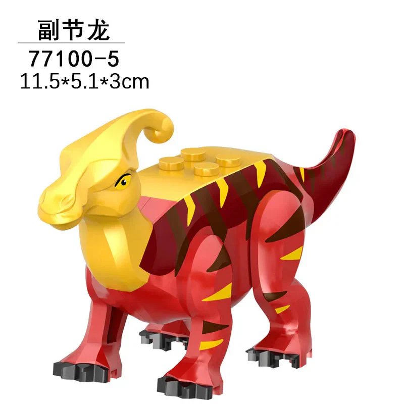 Jurassic World 3 Brutal Raptor Building Blocks Dinosaur Bricks Tyrannosaurus Indominus I-Rex Assemble Toy For Children - Image 29