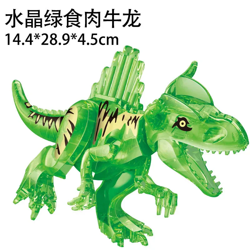 Jurassic World 3 Brutal Raptor Building Blocks Dinosaur Bricks Tyrannosaurus Indominus I-Rex Assemble Toy For Children - Image 30