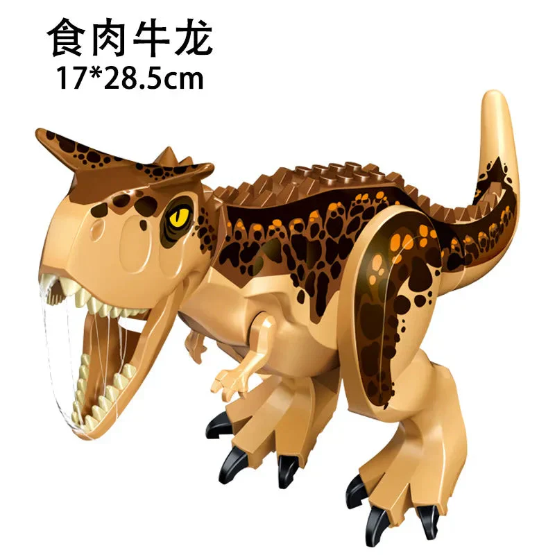 Jurassic World 3 Brutal Raptor Building Blocks Dinosaur Bricks Tyrannosaurus Indominus I-Rex Assemble Toy For Children - Image 31