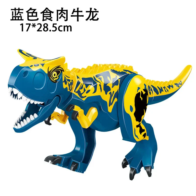 Jurassic World 3 Brutal Raptor Building Blocks Dinosaur Bricks Tyrannosaurus Indominus I-Rex Assemble Toy For Children - Image 37