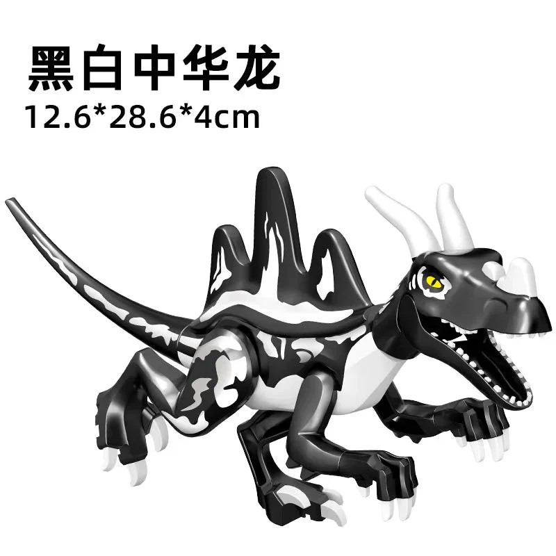 Jurassic World 3 Brutal Raptor Building Blocks Dinosaur Bricks Tyrannosaurus Indominus I-Rex Assemble Toy For Children - Image 39