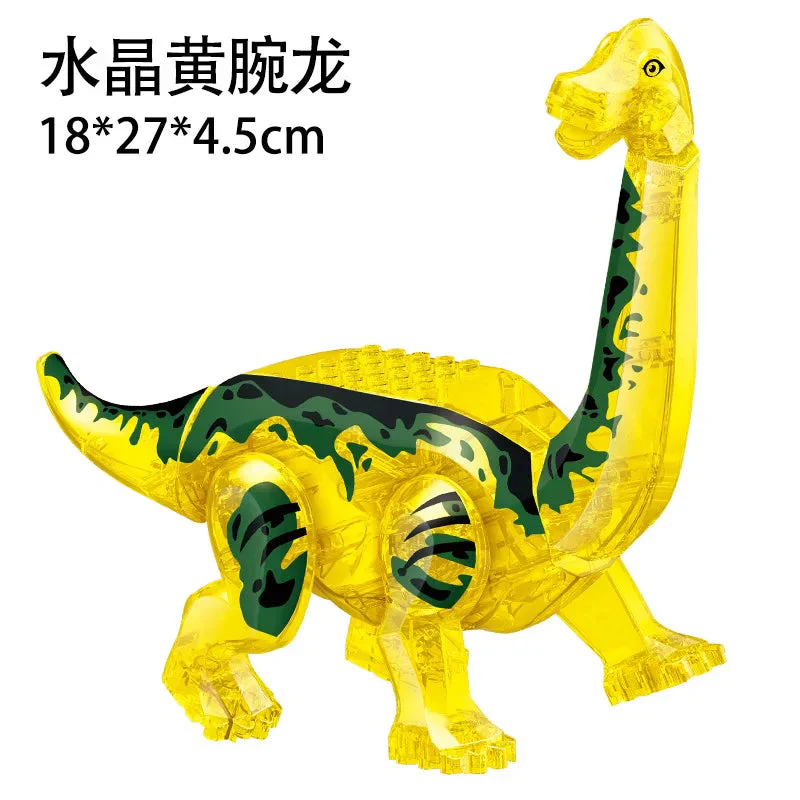 Jurassic World 3 Brutal Raptor Building Blocks Dinosaur Bricks Tyrannosaurus Indominus I-Rex Assemble Toy For Children - Image 41