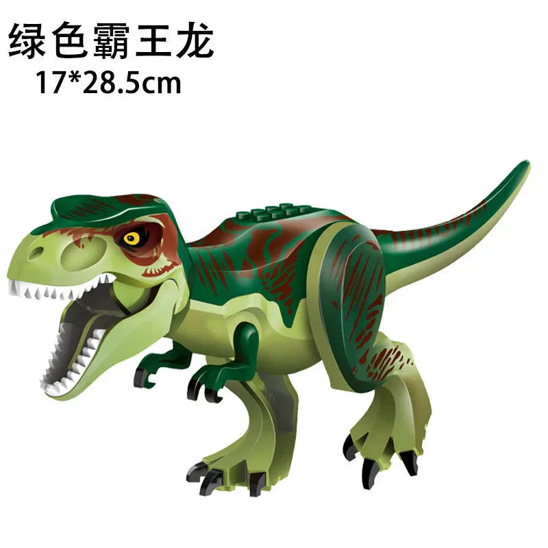 Jurassic World 3 Brutal Raptor Building Blocks Dinosaur Bricks Tyrannosaurus Indominus I-Rex Assemble Toy For Children - Image 44