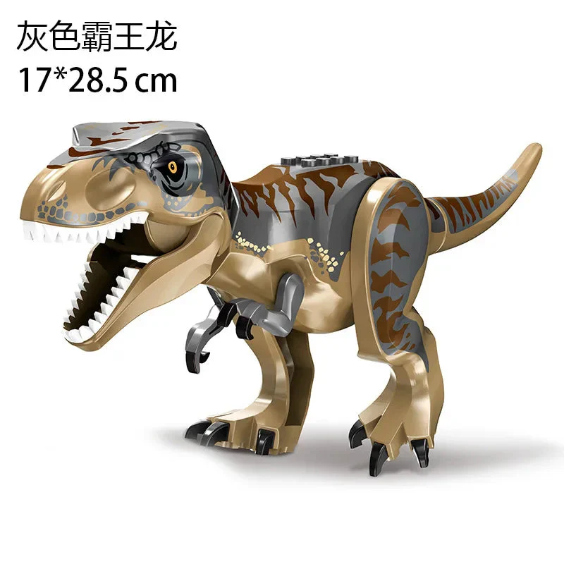 Jurassic World 3 Brutal Raptor Building Blocks Dinosaur Bricks Tyrannosaurus Indominus I-Rex Assemble Toy For Children - Image 46