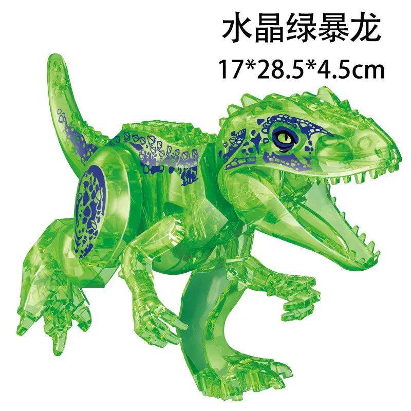 Jurassic World 3 Brutal Raptor Building Blocks Dinosaur Bricks Tyrannosaurus Indominus I-Rex Assemble Toy For Children - Image 47