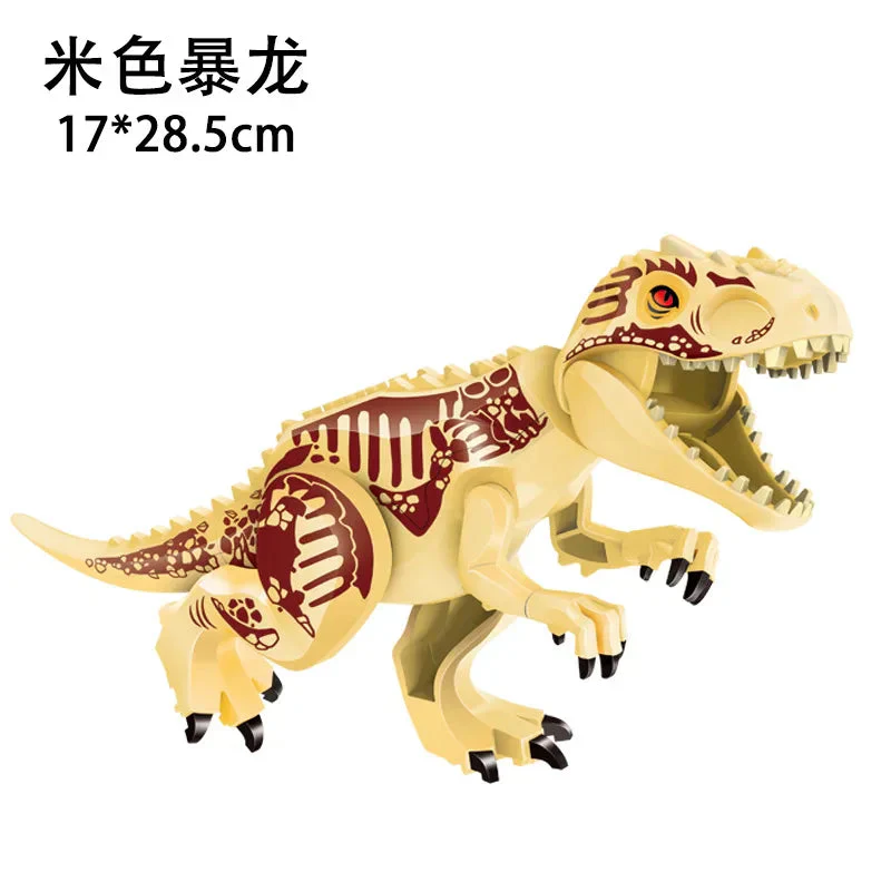 Jurassic World 3 Brutal Raptor Building Blocks Dinosaur Bricks Tyrannosaurus Indominus I-Rex Assemble Toy For Children - Image 49
