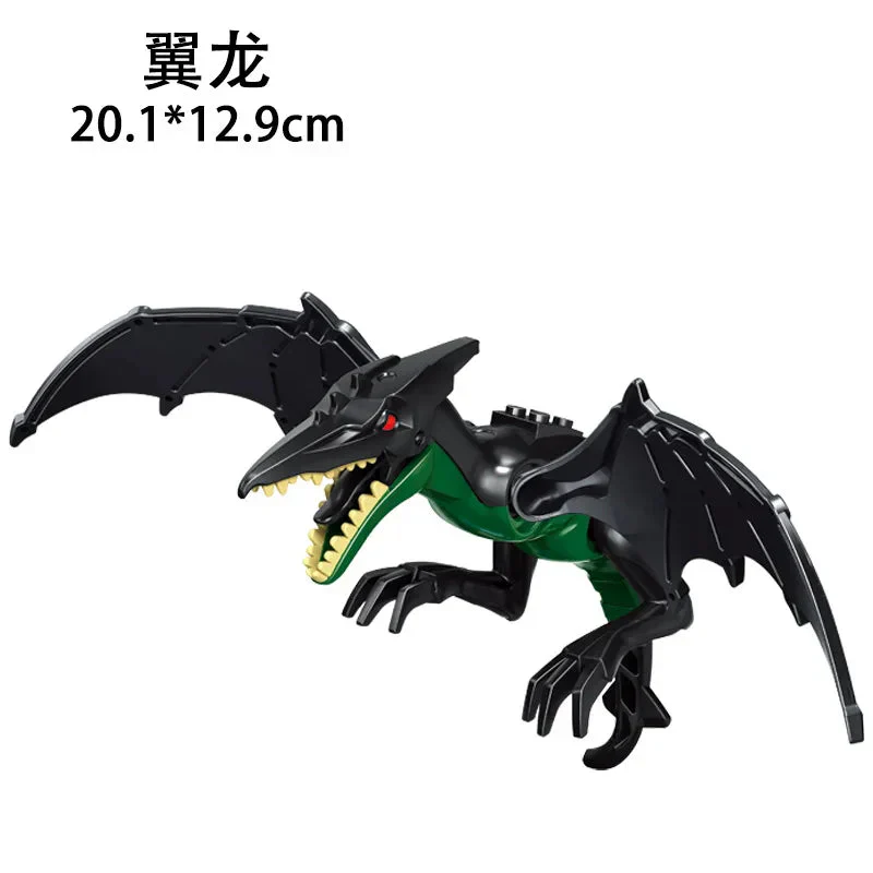 Jurassic World 3 Brutal Raptor Building Blocks Dinosaur Bricks Tyrannosaurus Indominus I-Rex Assemble Toy For Children - Image 50